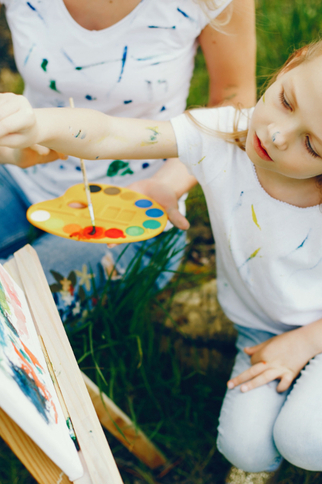 Part'âge nature : atelier peinture nature_Sainte-Maxime