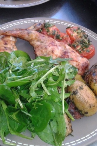 Plat du midi au Primeurs Cyclades de Gassin - https://gassin.eu