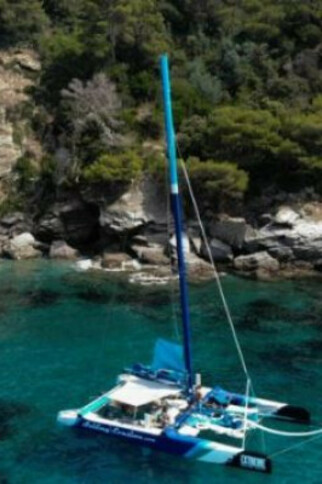 Privatise your catamaran for a relaxing day