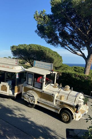 Sainte-Maxime en petit train touristique