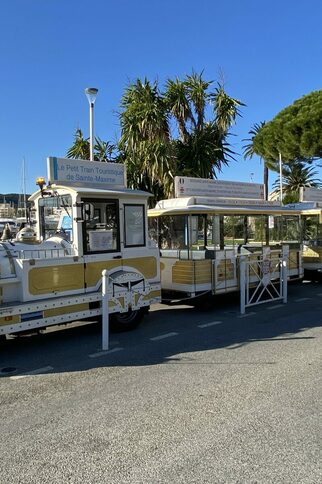 Sainte-Maxime en petit train touristique