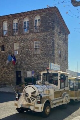 Sainte-Maxime en petit train touristique
