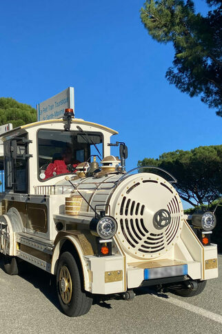 Sainte-Maxime en petit train touristique