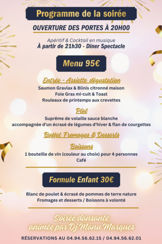 Soirée du réveillon