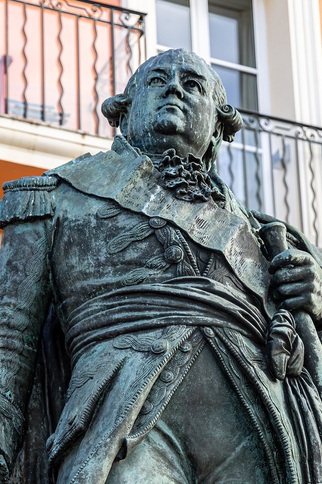 Statue du Bailli de Suffren - St-Tropez