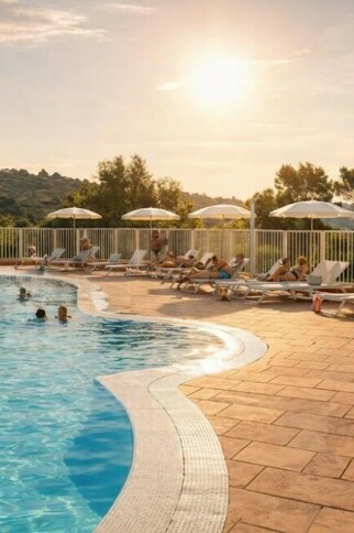 Vacances à la Croix-Valmer en camping 4* Versants