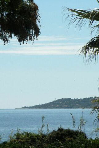 Vue Mer et Saint-Tropez