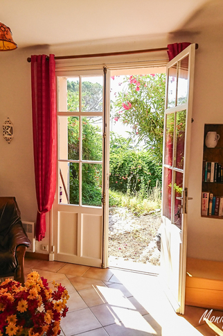 Salon vers jardin