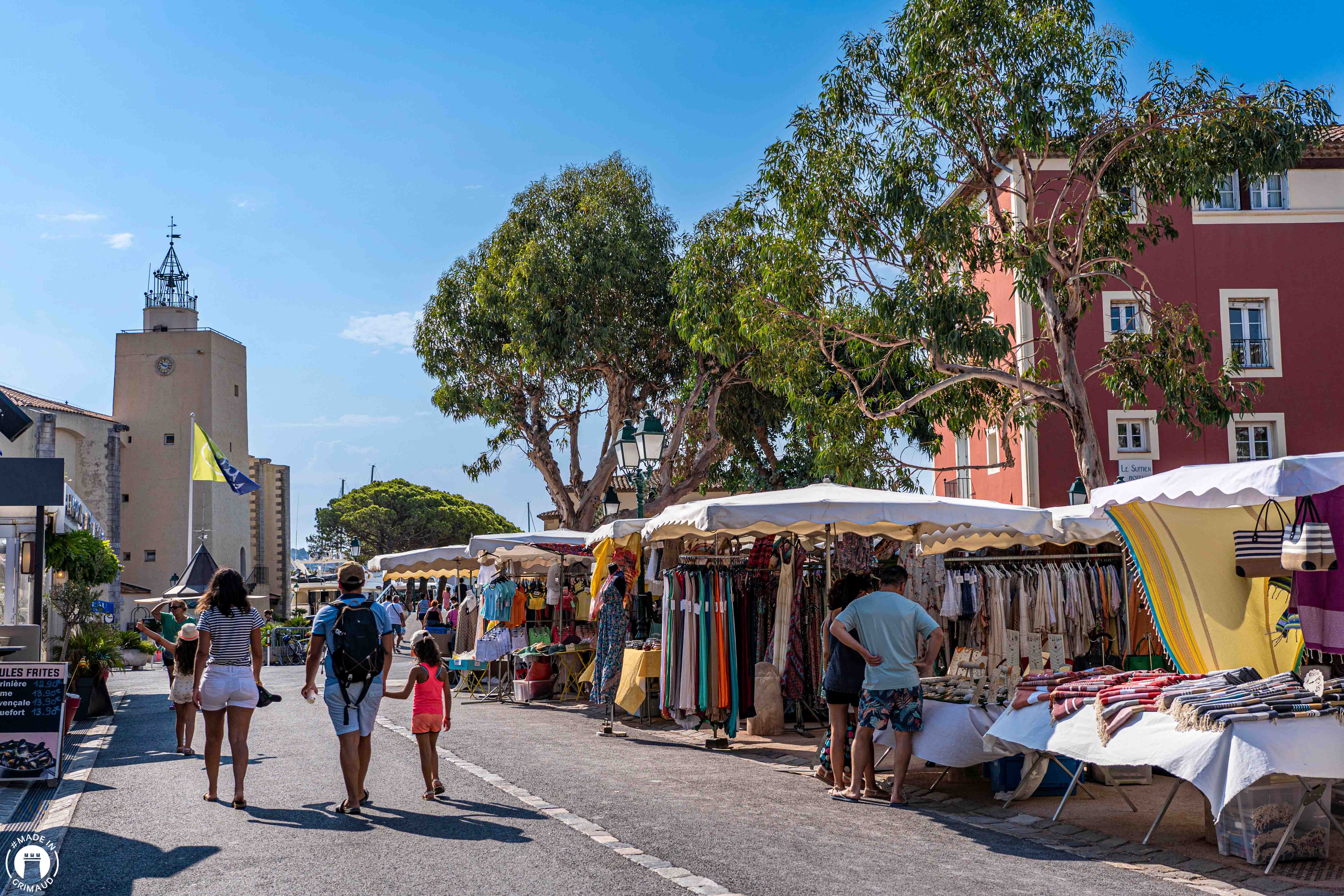 Marché Port Grimaud